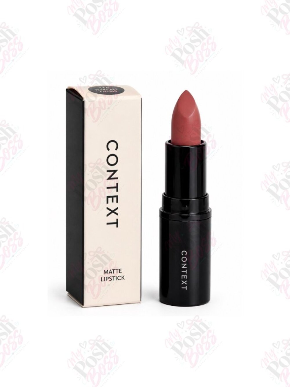 3/$30 CONTEXT Matte Lipstick - 116 Tears Are Falling - BNIB